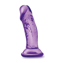 Load image into Gallery viewer, Sweet n Small 4" Dildo with Suction Cup (Purple)