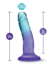 Load image into Gallery viewer, B Yours 5" Morning Dew Dildo - (Sapphire)