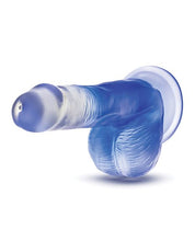 Load image into Gallery viewer, B Yours Stella Blue Dildo - 6.25 inch (Blue)