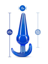 Load image into Gallery viewer, B Yours Butt Plug - Large (Blue)