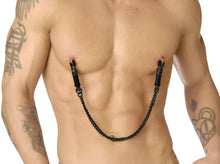 Load image into Gallery viewer, Black Deluxe Adjustable Nipple Clamps