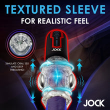 Load image into Gallery viewer, Jock Spinning and Thrusting Masturbator with 2 Bullets
