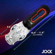 Load image into Gallery viewer, Jock Spinning and Thrusting Masturbator with 2 Bullets