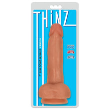 Load image into Gallery viewer, Thinz 7 Inch Slim Dildo with Balls (Light)