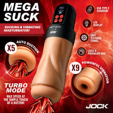 Load image into Gallery viewer, JOCK Sucking & Vibrating Masturbator