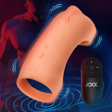 Load image into Gallery viewer, Vibrating Silicone Penis Sleeve - Medium