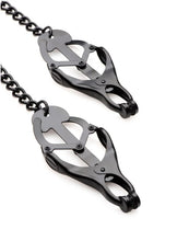 Load image into Gallery viewer, Black Japanese Nipple Clamps