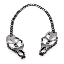Load image into Gallery viewer, Black Japanese Nipple Clamps
