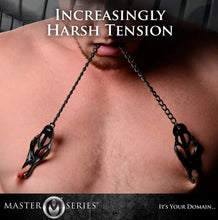 Load image into Gallery viewer, Black Japanese Nipple Clamps
