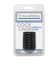 Load image into Gallery viewer, Titan Men Cock Cage (Black)