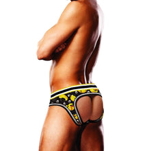 Load image into Gallery viewer, Prowler Rubber Ducks Open Brief - Small (Black/Yellow)