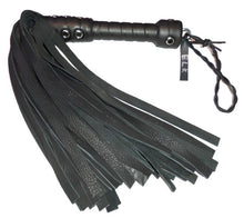 Load image into Gallery viewer, Bare Leatherworks - Full Elk Flogger (Black)
