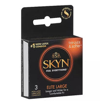 Load image into Gallery viewer, Lifestyles SKYN ELITE Large Condoms - 3 Pack