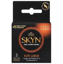 Load image into Gallery viewer, Lifestyles SKYN ELITE Large Condoms - 3 Pack