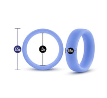 Load image into Gallery viewer, Glow In The Dark - Silicone Cock Ring (Blue)