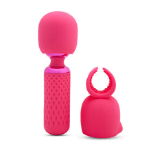 Load image into Gallery viewer, Nu Sensuelle Nubii Harlow Rechargeable Silicone Mini Heating Wand with Attachment