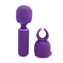Load image into Gallery viewer, Nu Sensuelle Nubii Harlow Rechargeable Silicone Mini Heating Wand with Attachment