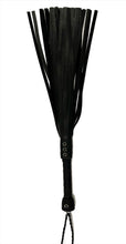 Load image into Gallery viewer, Bare Leatherworks - Full Cow Flogger (Black)