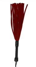 Load image into Gallery viewer, Bare Leatherworks -  Full Cow Flogger (Red)