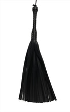 Load image into Gallery viewer, Bare Leatherworks - Master Vegan Flogger (Black)