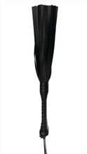 Load image into Gallery viewer, Bare Leatherworks - Master Vegan Flogger (Black)