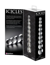 Load image into Gallery viewer, Icicles No 2 Glass Dildo (Clear)