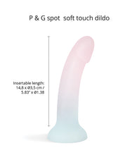 Load image into Gallery viewer, Dildolls Galactica Silicone (Unicorn Color w/Glitter)