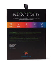 Load image into Gallery viewer, Nu Sensuelle Pleasure Panty (Purple)