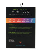 Load image into Gallery viewer, Nu Sensuelle Remote Mini Plug (Purple)