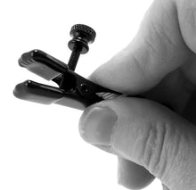 Load image into Gallery viewer, Broad Tip Clamp with Black Link Chain