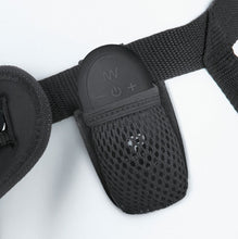 Load image into Gallery viewer, P-Spot / G-Spot Peg With Harness & Remote - 6 inch (Black)