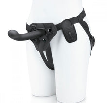 Load image into Gallery viewer, P-Spot / G-Spot Peg With Harness & Remote - 6 inch (Black)