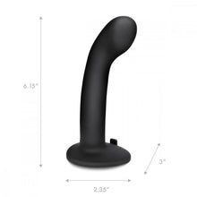 Load image into Gallery viewer, P-Spot / G-Spot Peg With Harness & Remote - 6 inch (Black)