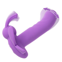Load image into Gallery viewer, First Time Rotating Venus Butterfly Rechargeable Silicone Stimulator