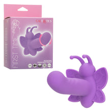 Load image into Gallery viewer, First Time Rotating Venus Butterfly Rechargeable Silicone Stimulator