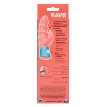Load image into Gallery viewer, Rechargeable Silicone Rabbit Vibrator - Orange/Blue