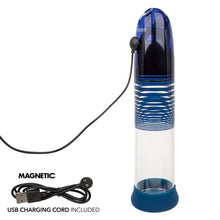Load image into Gallery viewer, Optimum Series Ultimate Rechargeable Smart Pump - Blue/Clear