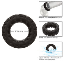 Load image into Gallery viewer, Alpha Liquid Prolong Tread Ring (Black)