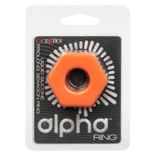 Load image into Gallery viewer, Alpha Liquid Prolong Sexagon Ring (Orange)