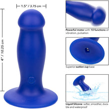 Load image into Gallery viewer, Admiral Liquid Silicone First Mate Rechargeable Anal Probe