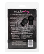 Load image into Gallery viewer, Nipple Play Advanced Silicone Nipple Suckers - Black