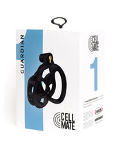 Load image into Gallery viewer, Cellmate Guardian Chastity Cage - Size 1 (Black)