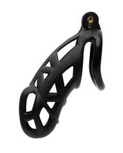 Load image into Gallery viewer, Cellmate Guardian Chastity Cage - Size 4 (Black)