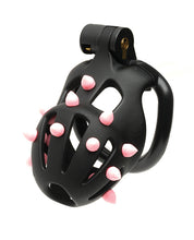 Load image into Gallery viewer, Cellmate Guardian Chastity Cage - Size 1 (Black/Pink)