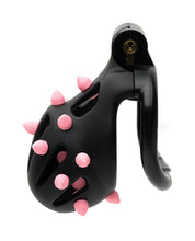 Load image into Gallery viewer, Cellmate Guardian Chastity Cage - Size 1 (Black/Pink)