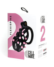 Load image into Gallery viewer, Cellmate Guardian Chastity Cage - Size 2 (Black/Pink)