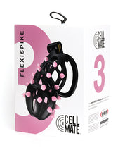 Load image into Gallery viewer, Cellmate Guardian Chastity Cage - Size 3 (Black/Pink)