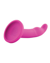 Load image into Gallery viewer, The Tana Silicone G Spot Dildo - 8 inch (Pink)