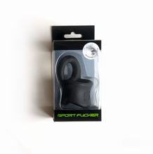 Load image into Gallery viewer, Sport Fucker Baller Ring - Silicone (Black)
