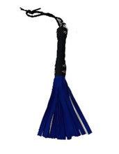 Load image into Gallery viewer, Bare Leatherworks - Handy Cow Flogger (Blue)